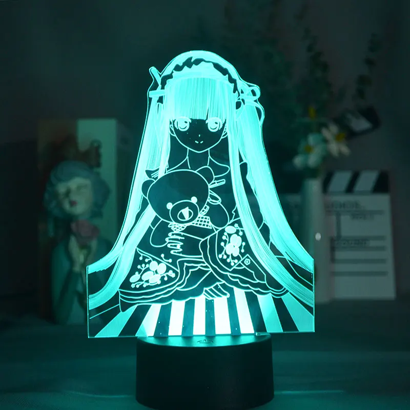 3D светильник с подключением к Bluetooth мультяшное милое украшение для девочки лампа