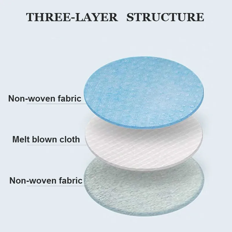 100 Gradient Disposable Mask Matte Printing Face Masks adult 3 Ply Nonwove Maschera Protective mouth cover unisex masque jetable |