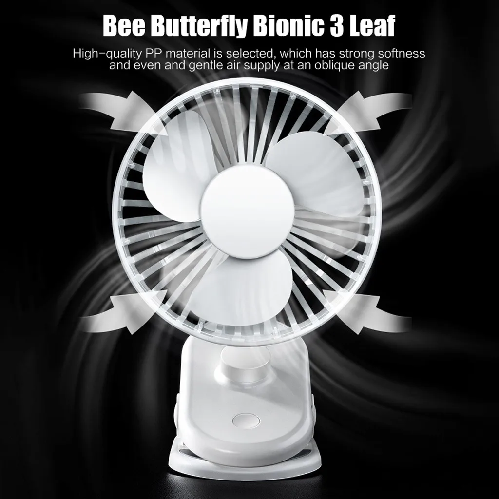 USB вентилятор с поворотом на 360 ° низким уровнем шума|Чехлы для - Цена: 858,76 - 942,71 руб.