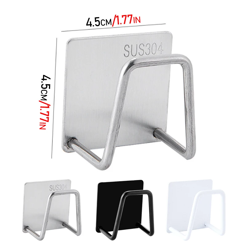 Sponges Holder Kitchen Sink Drain Rack Stainless Steel Organizer Multifunction Storage Hook | Дом и сад