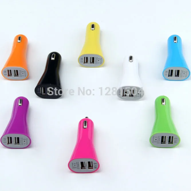 Автомобильное зарядное устройство с двумя USB портами 1000 А|charger for iphone|wholesale chargercharger
