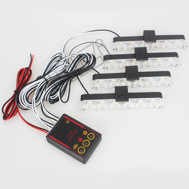 Полицесветильник стробоскоп fso 4 светодиода полицесветильник стробоскоп|Фара