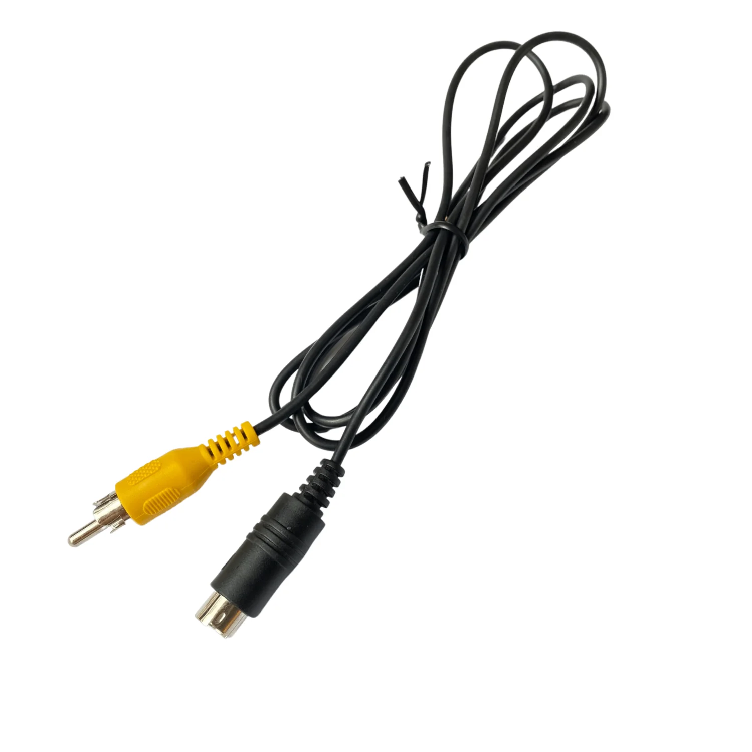 4-контактный кабель-переходник для видеоадаптера типа S-video (папа)-RCA (Папа) длиной 1