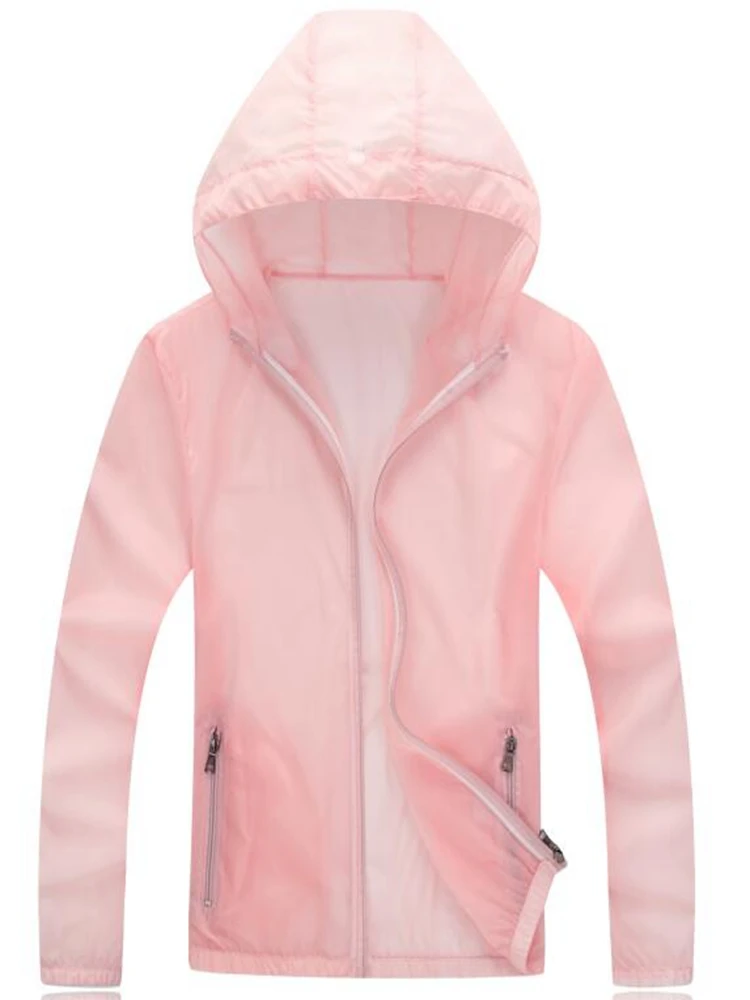 

Summer men Quick Dry Skin Sun Protection Clothing Couple Coat Fashion Windbreaker Waterproof Men Women Jacket
