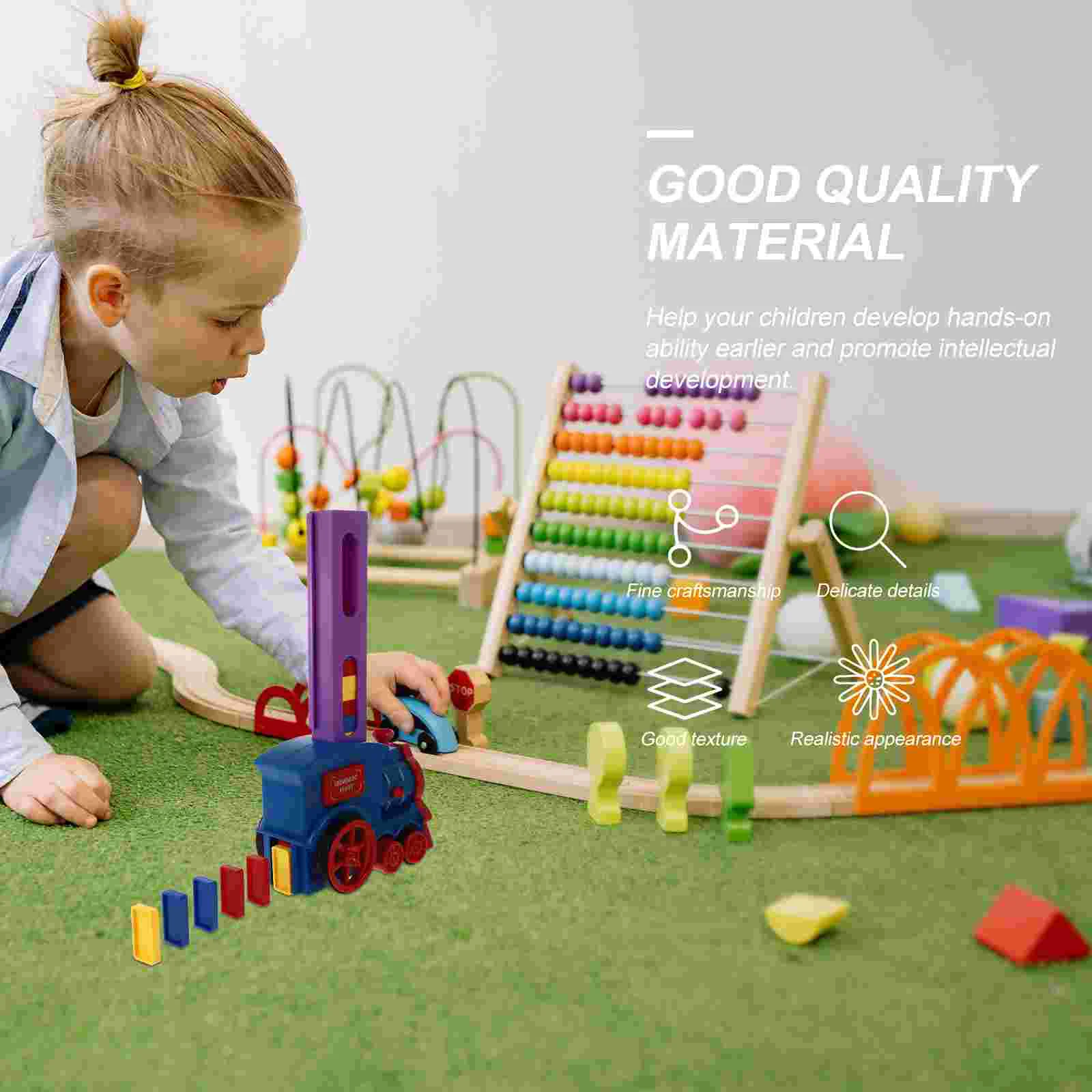 1 Set of Interesting Domino Playthings Educational Plaything Train | Игрушки и хобби