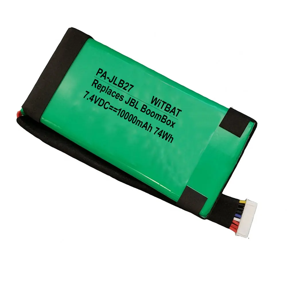 

7.4V 10000mAh Original size battery For JBL BoomBox GSP0931134 01PA-JBL27 God of Music batteries+track