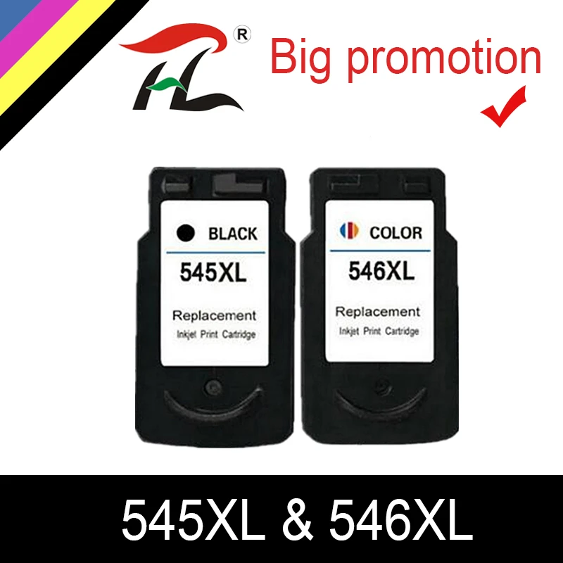 YLC совместимый 545XL 545 XL сменный картридж для Canon PG545 PG Pixma MG3050 2550 2450 2550S 2950