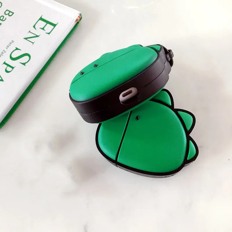 Роскошный милый мультяшный 3D чехол с динозавром для Airpods Pro беспроводные наушники