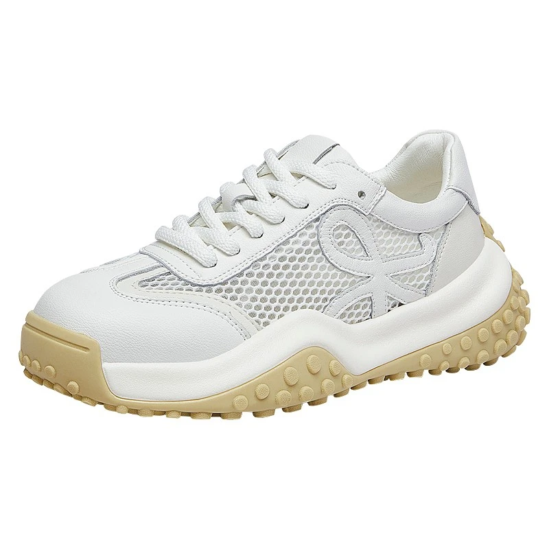 

Women's solid color sports shoes Fall/winter women's sports shoes Women's 2021 all-match comfortable solid color platform shoes