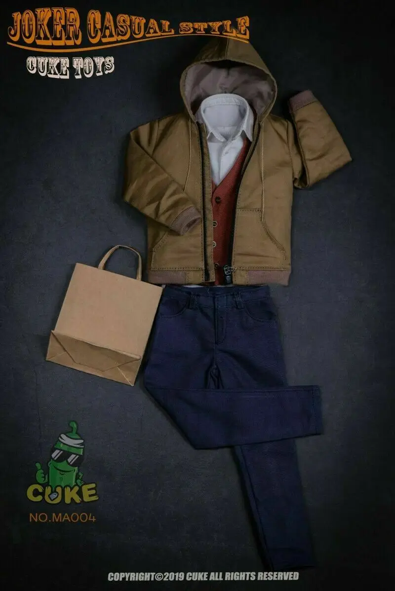 В наличии 1/6 CUKE игрушки Джокер Хоакин MA 004 повседневная одежда костюмы костюм
