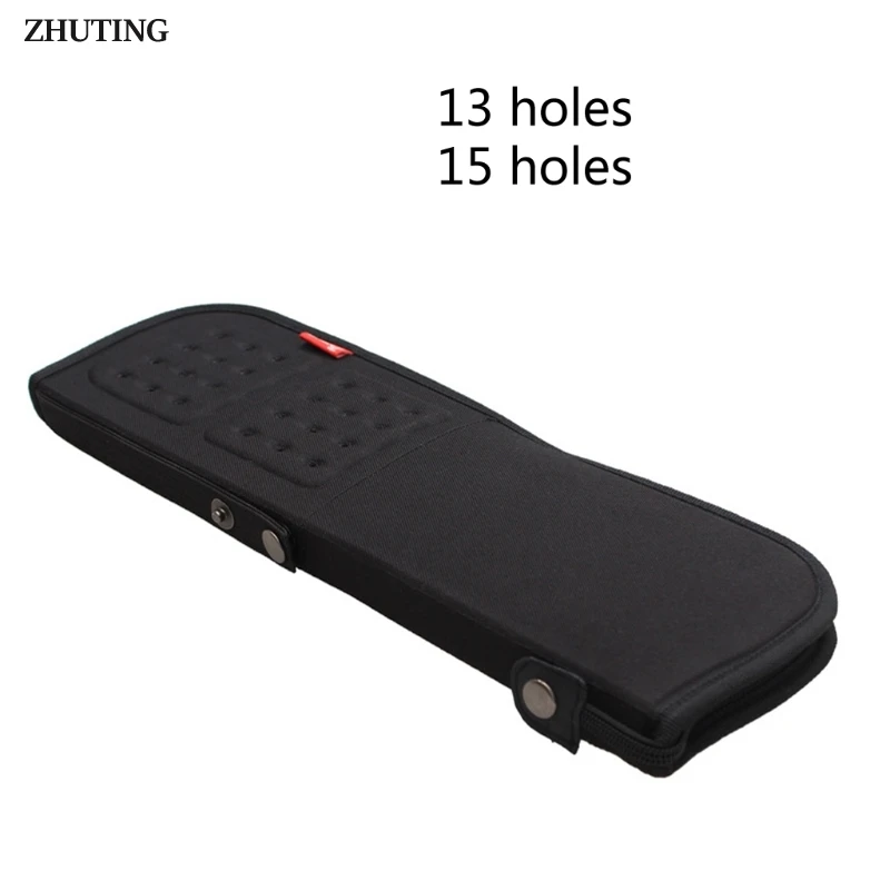 

13/15 Pockets Artist Paint Brush Holder Zippered Brush Case for Oil Acrylic Watercolor Brush Breathable Painting Kit