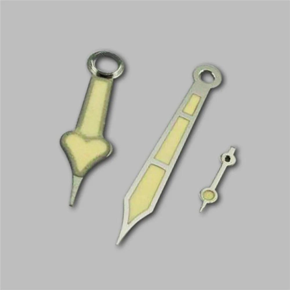 Светящиеся Зеленые стрелки для швейцарских часов ETA6497/ 6498 запчасти серии ST3600/ST3620 |