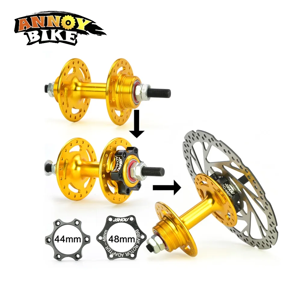 Резьбовой фланцевый переходник для дискового тормоза монтажная втулка 48 мм 44