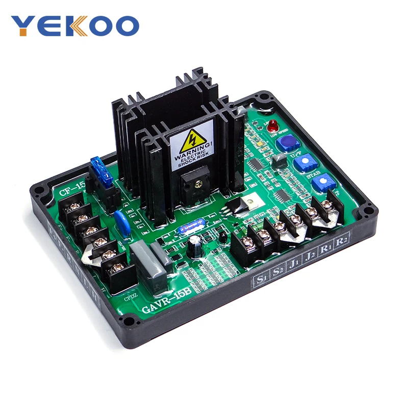 Универсальный бесщеточный автоматический регулятор напряжения GAVR 8A 12A 15A |