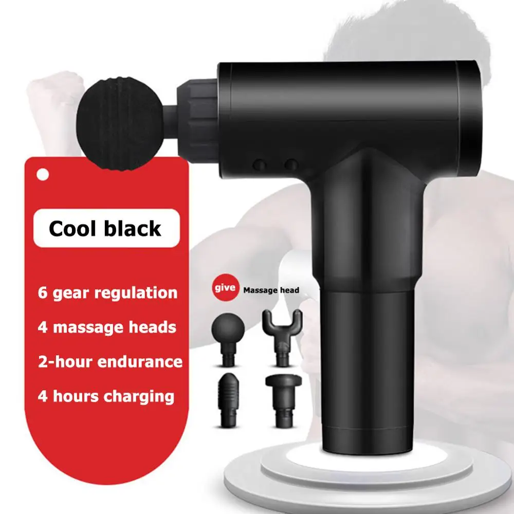 EMS массажный пистолет для тренажерного зала фитнеса пушки релаксации тела