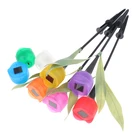 Новинка; 1 предмет цветок Led Fairy светильник солнечный светильник питание цветок лампа загородки сада патио ко Дню Святого Валентина гирлянда светильник s ночной Светильник