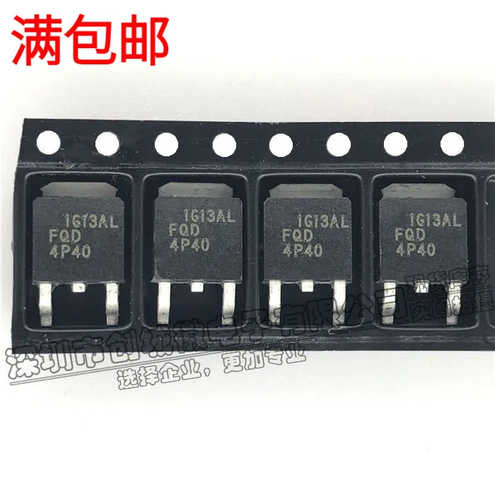 

10 шт./лот 4P40 FQD4P40TM MOS P 2.7A/400V TO-252 MOS