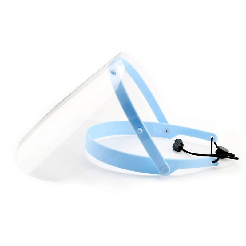 

10PCS Kitchen Full Face Shield Oil Splash Protective Mask Anti-smoke Masks Cooking Protective Tools with10 Plastic Film J60