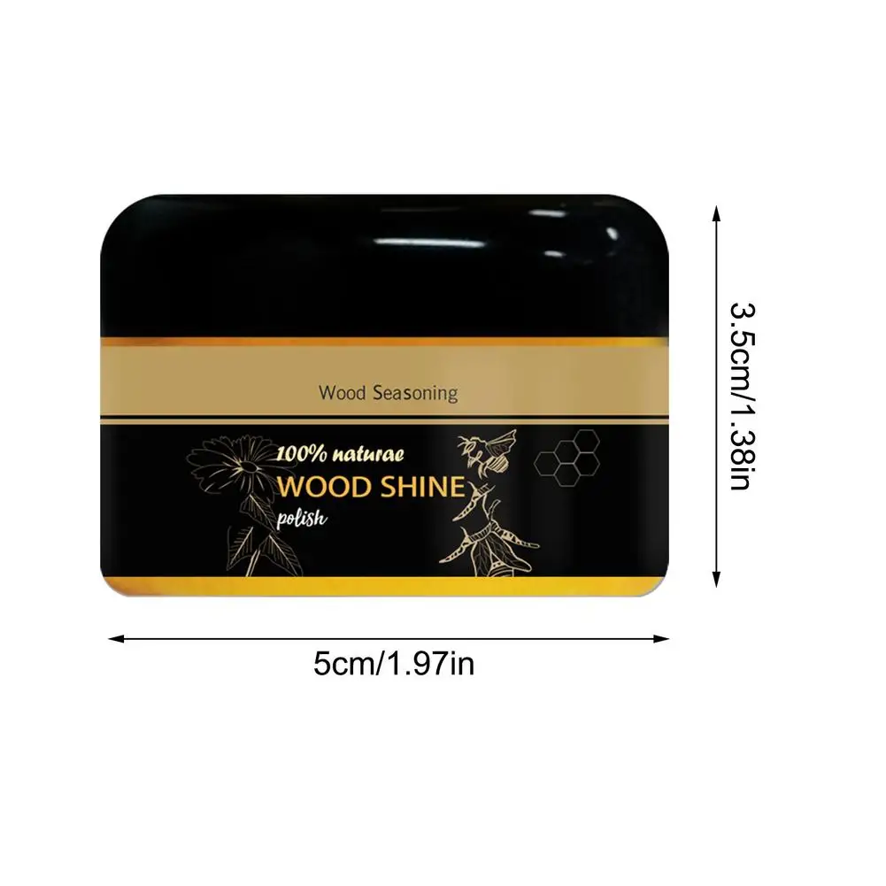 

Waterproof Furniture Polishing Wax Honey Fragrance Refreshing Beeswax Wood Care Wax Solid Wood Maintenance Cleaning Polished