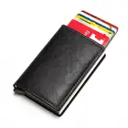 Алюминиевый металлический мини-кошелек для кредитных карт 2021 мужской женский Умный кошелек визитница кошелек