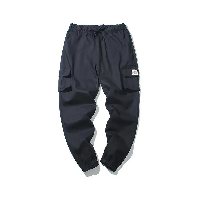 

Men's Black Gray Khaki Cargo Pants Urban Clothing For Men Multi-Pockets Cargo Pants Slim Fit Military Pants Plus Size streetwear