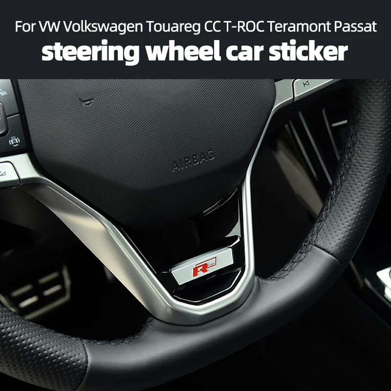 

Этикетка рулевого колеса Touareg, этикетка рулевого колеса, специальные декоративные блестки для салона VW-Volkswagen 2019 2020 2021
