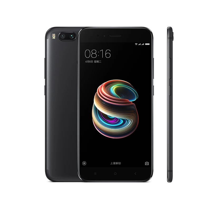 Black Мобильный телефон Snapdragon 625 с глобальной ПЗУ Xiaomi Mi, 5X4 ГБ, 32 ГБ, четыре ядра, камера 5,5 МП, экран 1920 дюйма, 1080x3080 p, аккумулятор мАч - Цвет: Black