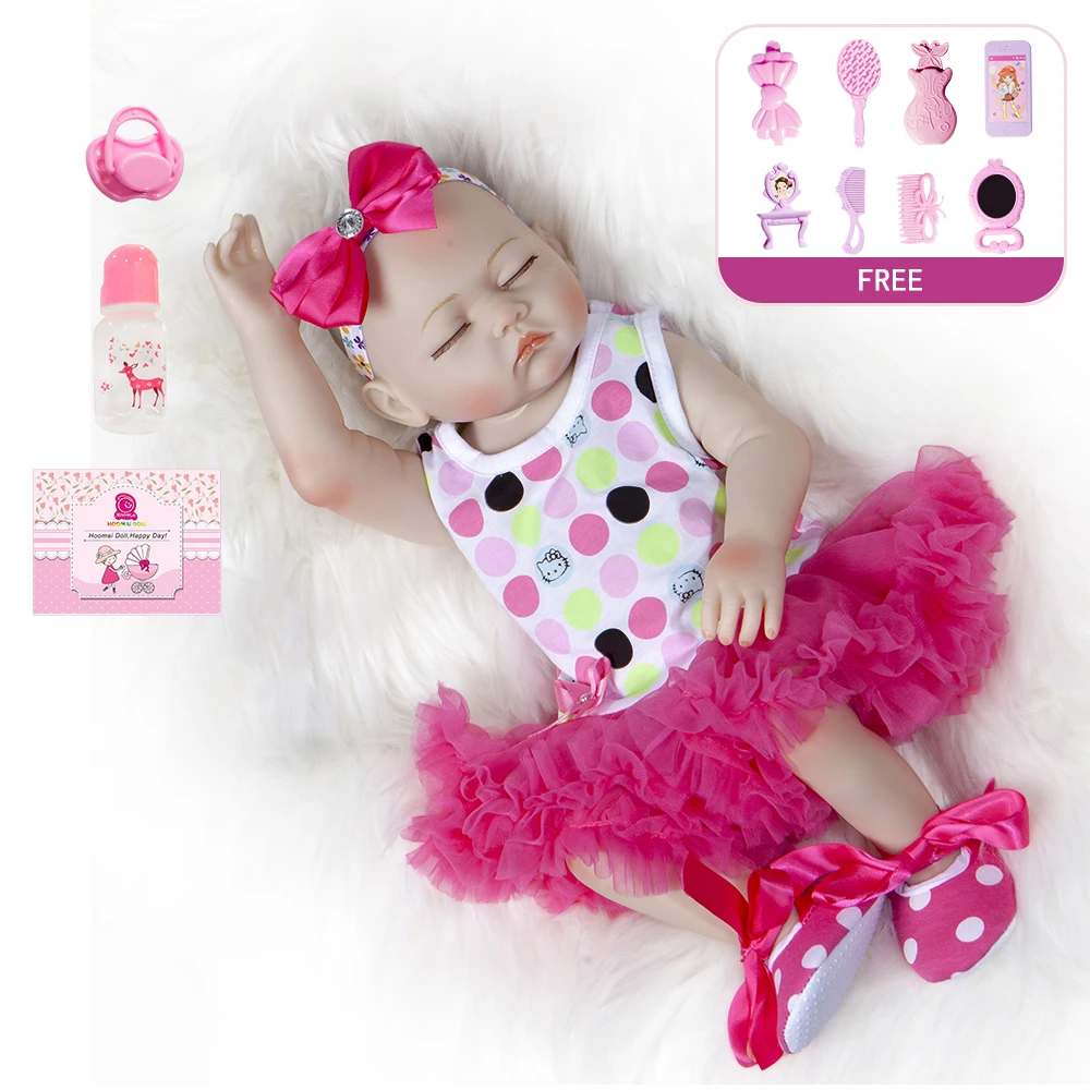 20 &quotдюймовые реалистичные куклы Bebe Reborn для новорожденных силиконовые всего тела