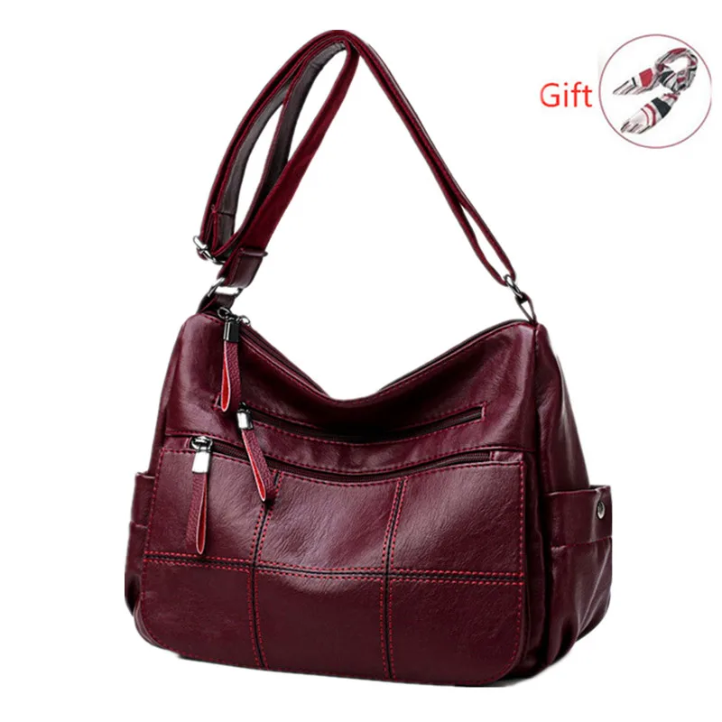 Новинка 2021 модная женская сумка сумка-мессенджер через плечо для женщин мягкие