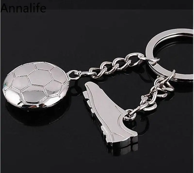 Новинка 2019 брелок в виде футбольной тематики металлический для мужчин