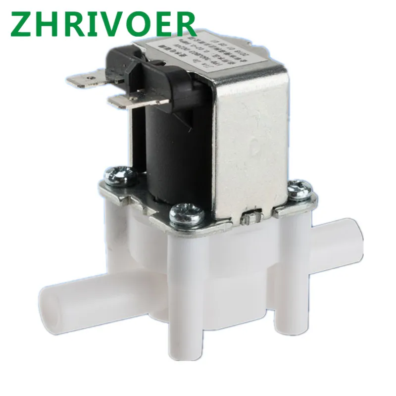 Электрический пластиковый Соленоидный клапан 1/4 &quot3/8&quot Быстрая система