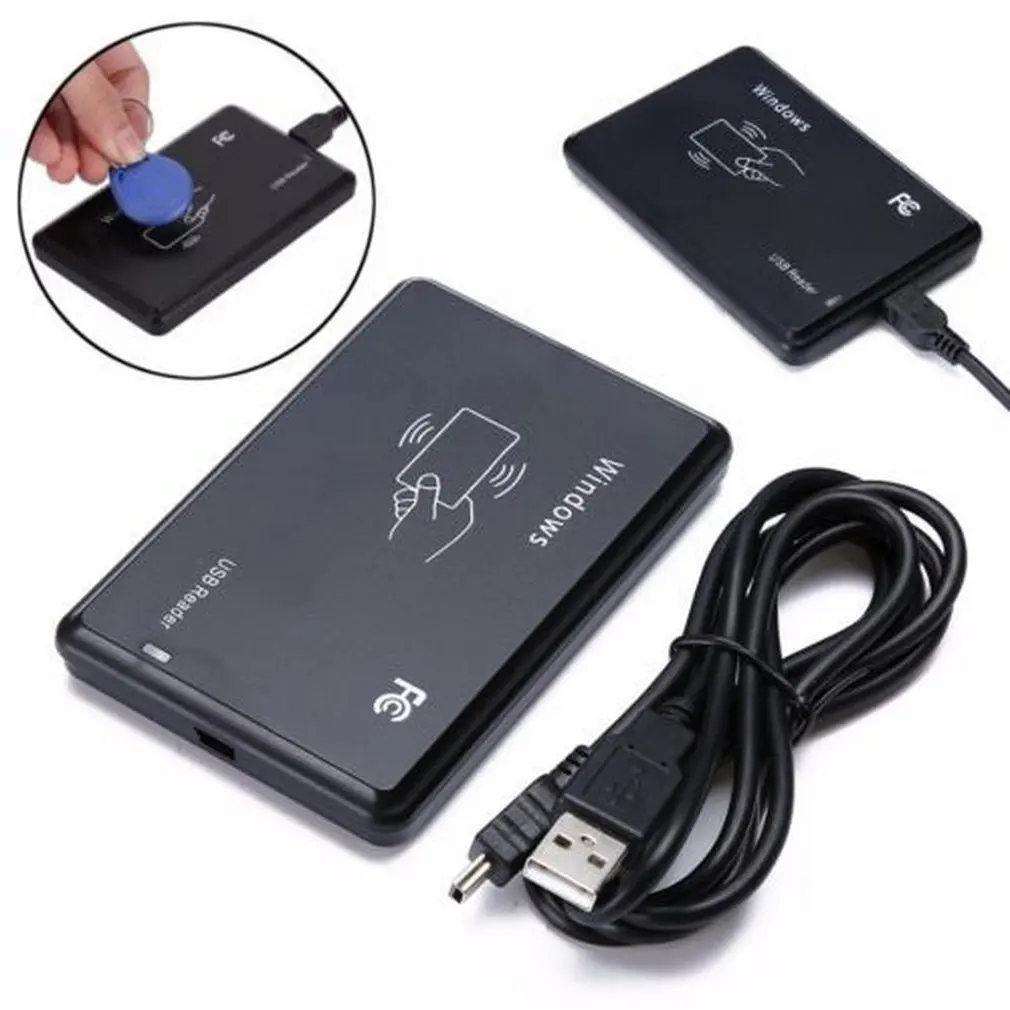 Ультра тонкий компактный размер 13 56 МГц USB RFID Бесконтактный датчик приближения