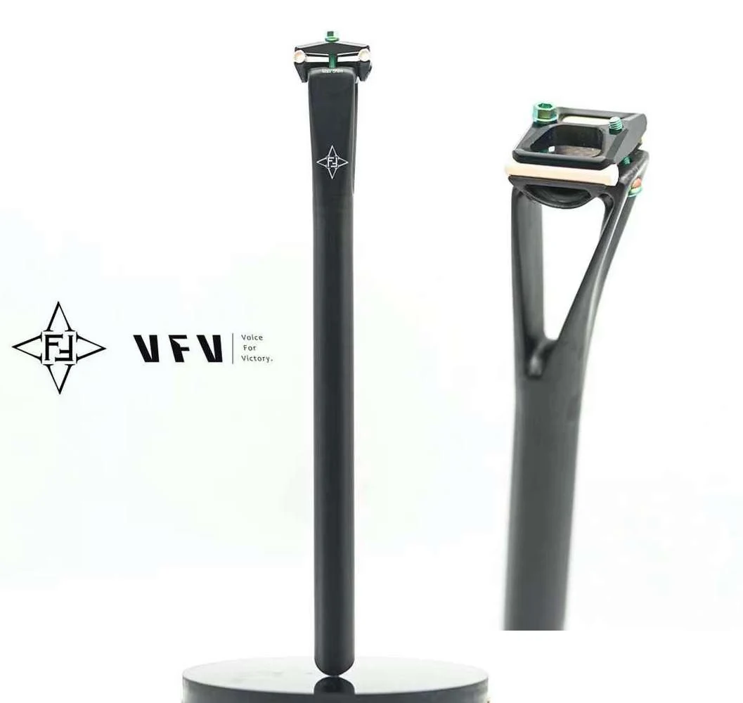 VFV-Deep-v Carbon Fiber Filter Seatpost Ultra-light Seatpost 27.2/30.9 After Floating 5 Degrees Seatpost Road MTB Bike Seatpost