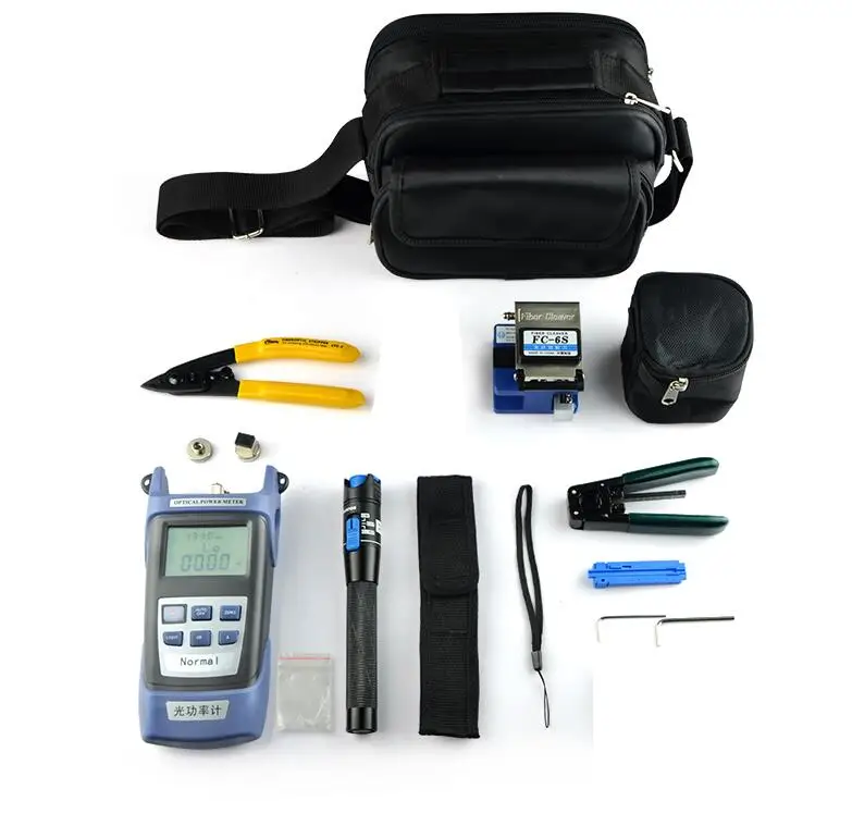 

Locator Optical Fiber Tool Kits Power-Meter Fiber Cleaver Ftth-Fiber Cold-Connection-Tool