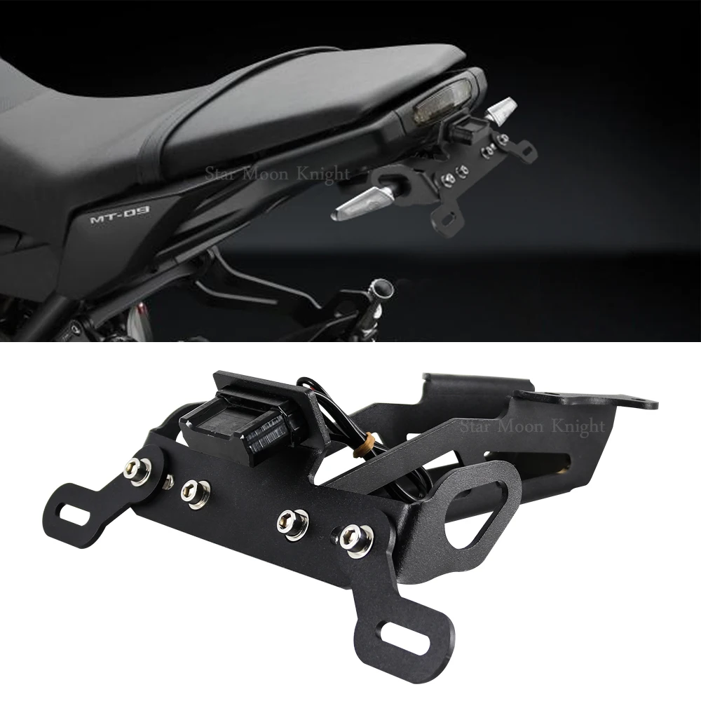Держатель номерного знака для YAMAHA MT 09 MT09 Tracer 900 FJ FJ09 2015 2020 19 аксессуары мотоциклов