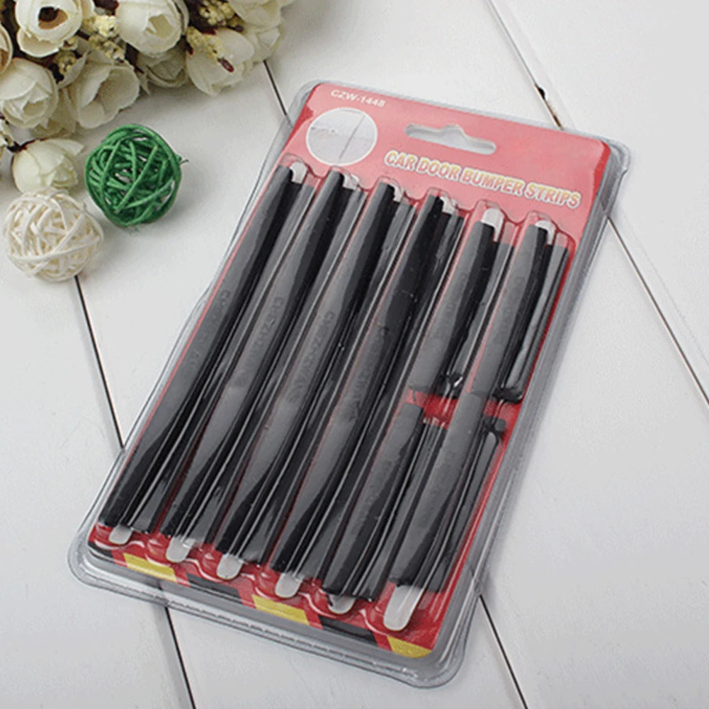 Автомобильный Стайлинг защита для двери автомобиля резиновый край накладка