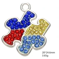 autism awareness charm pendants jewelry making finding diy bracelet necklace earring accessories handmade tools 3pcs