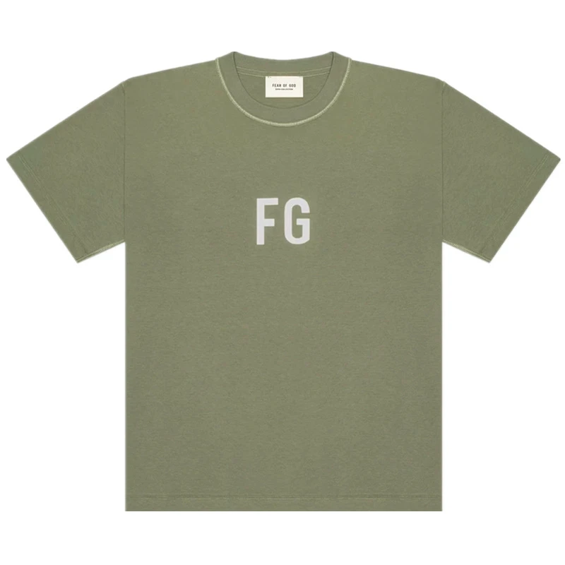 

2021 Summer Men T Shirts For Women Letter Reflective Green Basic Classic Loose Cotton Short Sleeve Tops T Shirt Clothes