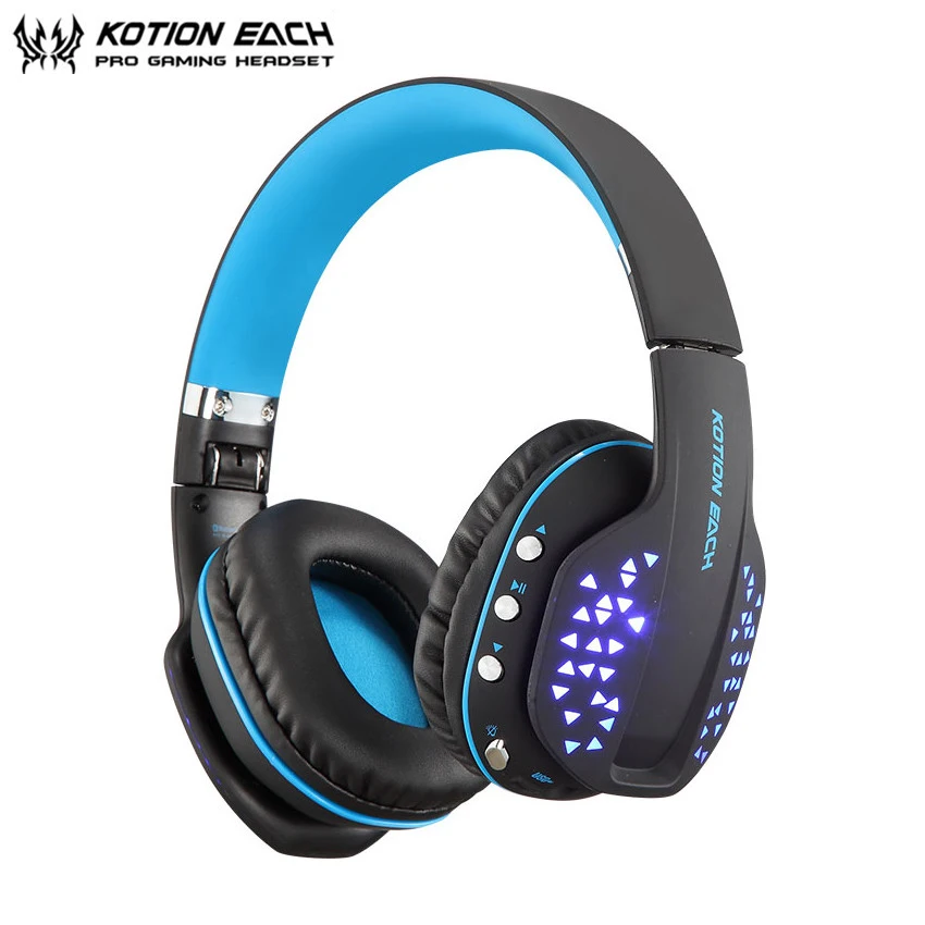 Игровые наушники KOTION B3507 беспроводные Bluetooth портативные складные гарнитура с