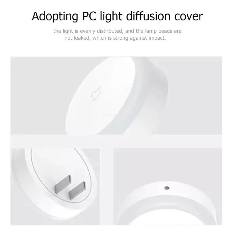 Xiaomi Mijia Smart Plug-in LED Night Light Sensor Touch Mode Sensitive Corridor Bedroom Control | Электроника