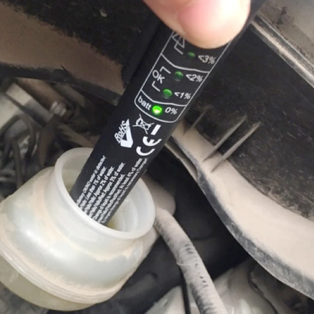 Точный тестер качества масла тормозной жидкости с 5 светодиодный цифровой для