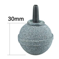 6 pcs ball shape 1 2 inch air stone asr030 mineral bubble diffuser airstones for aquarium fish tank pump and hydroponics