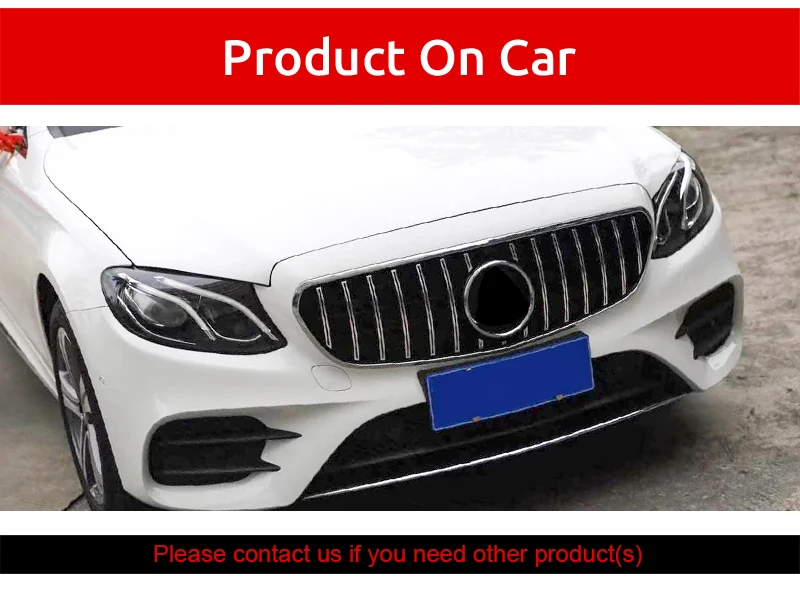 Бриллиантовая стильная решетка для Mercedes-Benz W213 W238 C238 для E класса седан купе спортивная модель+ передний бампер гоночный гриль