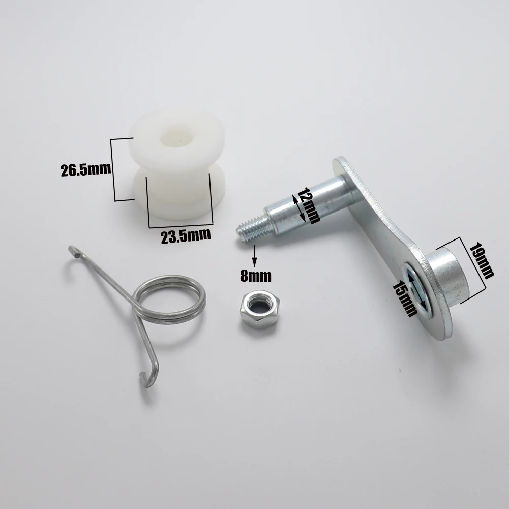 Регулятор натяжителя цепи мотоцикла с пружинным роликом для скутера 50cc 110cc 125cc Pit