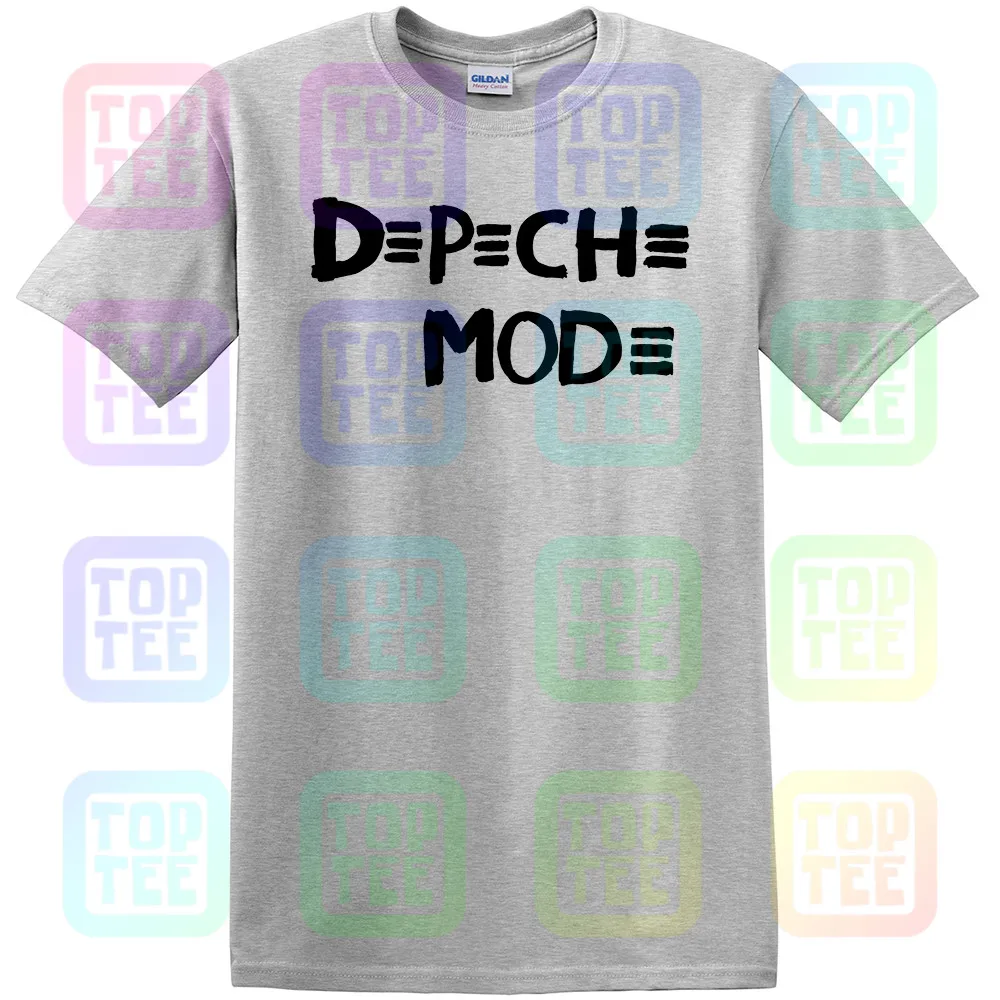 Depeche рубашка Mode футболка унисекс Тур размеры 1988 США все s черная полоса для мужчин новинка 4