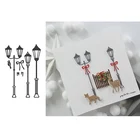 Набор уличных фонарей, металлические Вырубные штампы, вырезанная форма для рукоделия, бумажные поделки, форма для ножа, новинка 2020, diecuts