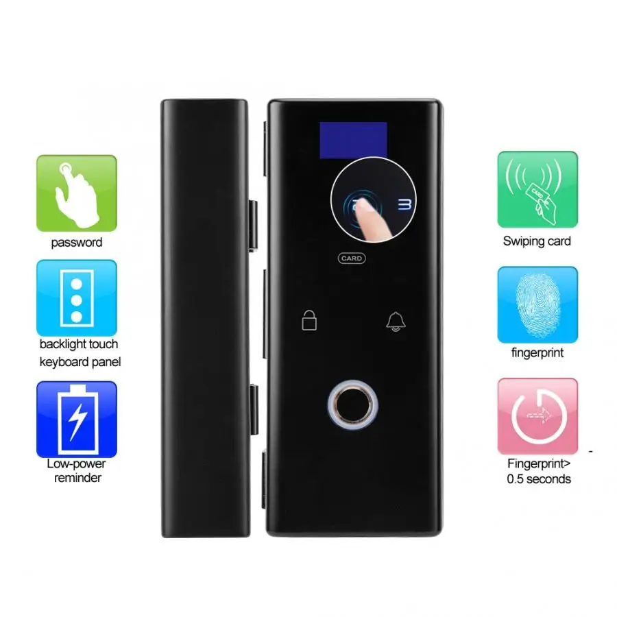 Inteligent Smart Keyless Frungerprint дверной замок кардридер пароль seguridad пуранта для дома офиса