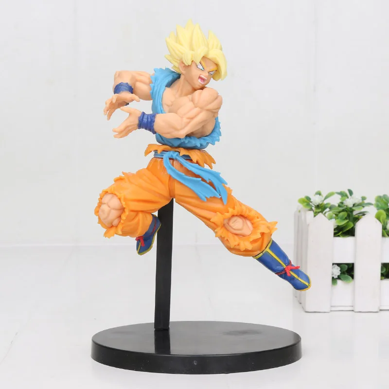 3 opp bag 20 см Dragon Ball Супер Saiyan Broly Z Broli Боевая фигурка Супер Saiyan Сон Гоку гогета битва ПВХ Фигурки игрушки - Цвет: 3 opp bag