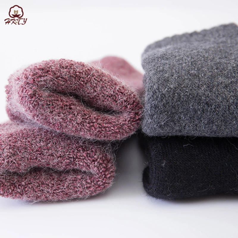 Зимние высококачественные шерстяные носки мужские удобные кашемировые толстые