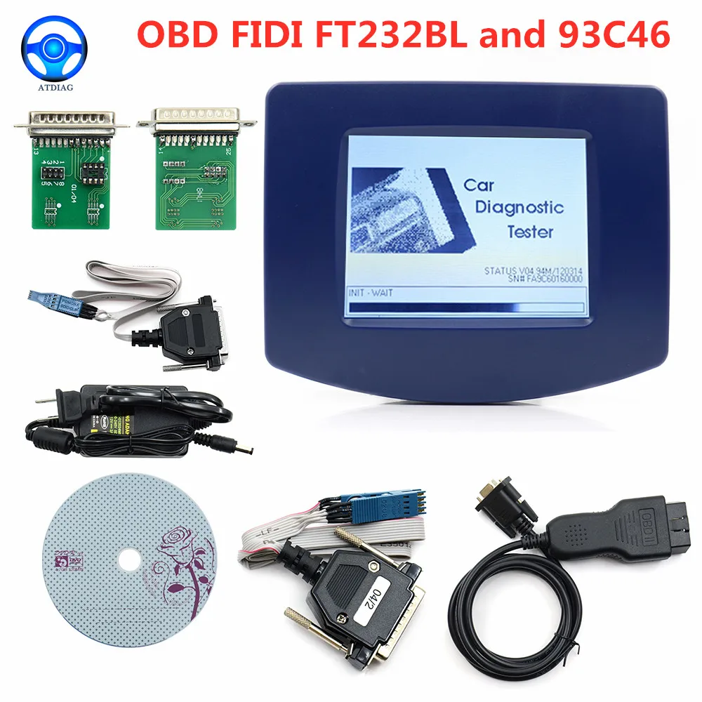 

EU Digiprog3 Full set Digiprog 2021 Newest DigiprV4.94 programmer DigiprogIII Mileage Correct Tool for Many Cars With EU/US Plug